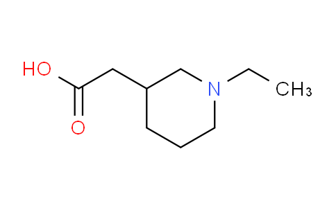 CAS No. 1220038-66-3, 2-(1-Ethylpiperidin-3-yl)acetic acid