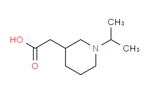 CAS No. 1220030-63-6, 2-(1-Isopropylpiperidin-3-yl)acetic acid