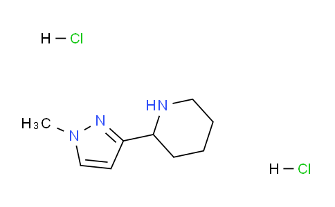 CAS No. 1269189-15-2, 2-(1-Methyl-1H-pyrazol-3-yl)piperidine dihydrochloride