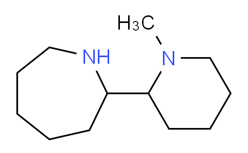 CAS No. 383129-17-7, 2-(1-Methylpiperidin-2-yl)azepane
