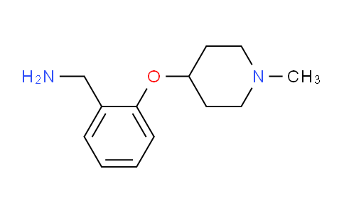CAS No. 870062-44-5, 2-(1-Methylpiperidin-4-yloxy)-benzylamine