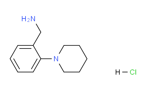 CAS No. 1427475-24-8, 2-(1-Piperidyl)benzylamine Hydrochloride