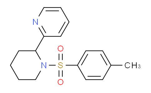 CAS No. 1352510-41-8, 2-(1-Tosylpiperidin-2-yl)pyridine