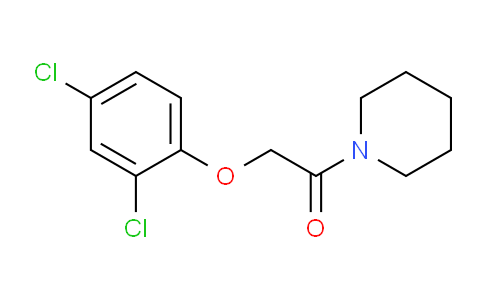 CAS No. 39489-66-2, 2-(2,4-Dichlorophenoxy)-1-(1-piperidyl)ethanone