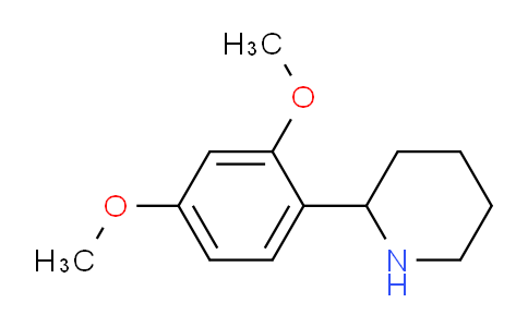 CAS No. 383128-01-6, 2-(2,4-Dimethoxyphenyl)piperidine