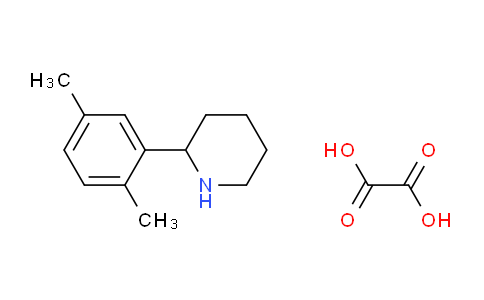 CAS No. 1177319-39-9, 2-(2,5-Dimethylphenyl)piperidine oxalate