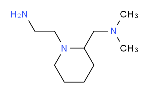 CAS No. 116881-85-7, 2-(2-((Dimethylamino)methyl)piperidin-1-yl)ethanamine