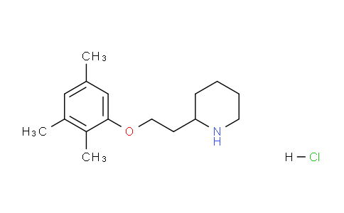 CAS No. 1220019-82-8, 2-(2-(2,3,5-Trimethylphenoxy)ethyl)piperidine hydrochloride