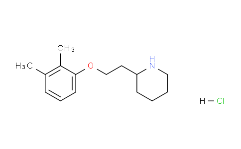 CAS No. 1220031-78-6, 2-(2-(2,3-Dimethylphenoxy)ethyl)piperidine hydrochloride