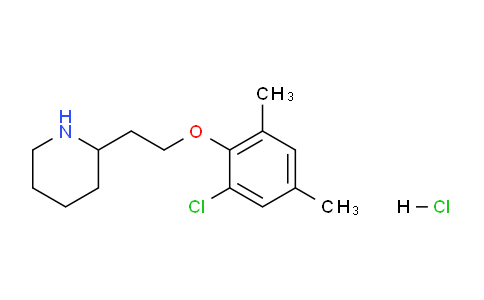 CAS No. 1219949-01-5, 2-(2-(2-Chloro-4,6-dimethylphenoxy)ethyl)piperidine hydrochloride