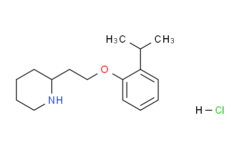 CAS No. 1219949-24-2, 2-(2-(2-Isopropylphenoxy)ethyl)piperidine hydrochloride