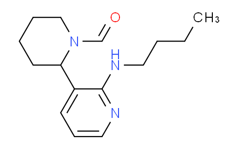 CAS No. 1352515-14-0, 2-(2-(Butylamino)pyridin-3-yl)piperidine-1-carbaldehyde