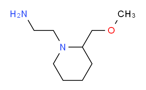 CAS No. 1353983-24-0, 2-(2-(Methoxymethyl)piperidin-1-yl)ethanamine