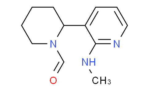 CAS No. 1352494-86-0, 2-(2-(Methylamino)pyridin-3-yl)piperidine-1-carbaldehyde