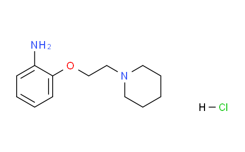 CAS No. 860765-11-3, 2-(2-(Piperidin-1-yl)ethoxy)aniline hydrochloride
