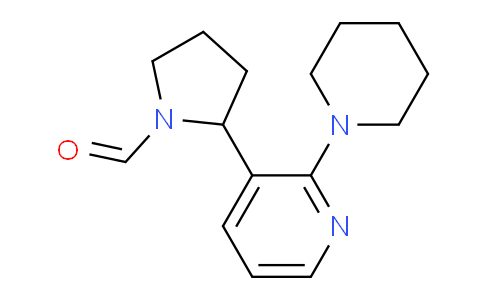 CAS No. 1352524-10-7, 2-(2-(Piperidin-1-yl)pyridin-3-yl)pyrrolidine-1-carbaldehyde