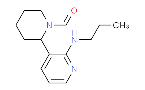 CAS No. 1352506-64-9, 2-(2-(Propylamino)pyridin-3-yl)piperidine-1-carbaldehyde