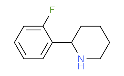 CAS No. 383128-41-4, 2-(2-Fluorophenyl)piperidine
