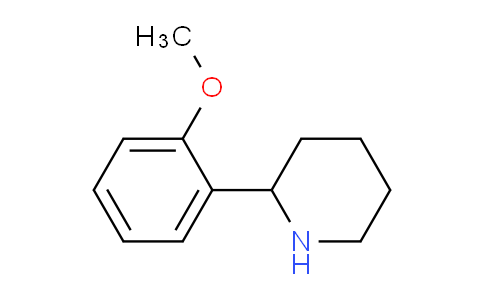 CAS No. 118577-00-7, 2-(2-Methoxyphenyl)piperidine