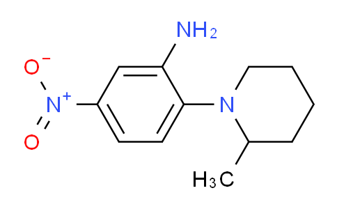 CAS No. 1465452-47-4, 2-(2-Methylpiperidin-1-yl)-5-nitroaniline