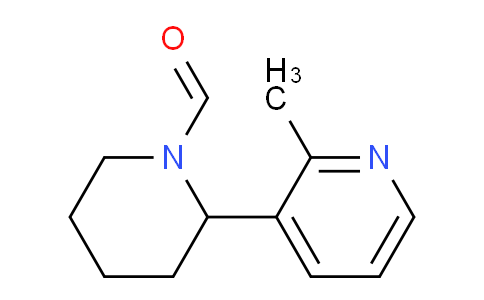 CAS No. 1352499-13-8, 2-(2-Methylpyridin-3-yl)piperidine-1-carbaldehyde