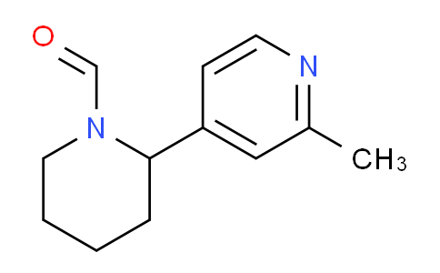 CAS No. 1352528-42-7, 2-(2-Methylpyridin-4-yl)piperidine-1-carbaldehyde