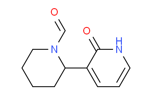 CAS No. 1352494-23-5, 2-(2-Oxo-1,2-dihydropyridin-3-yl)piperidine-1-carbaldehyde