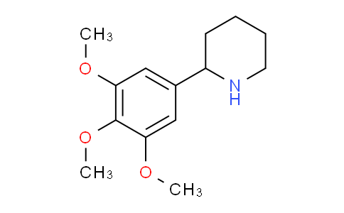 CAS No. 383128-02-7, 2-(3,4,5-Trimethoxyphenyl)piperidine