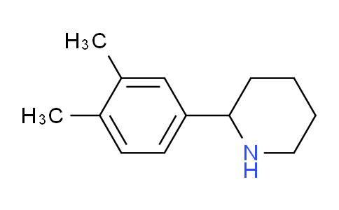 CAS No. 881040-11-5, 2-(3,4-Dimethylphenyl)piperidine
