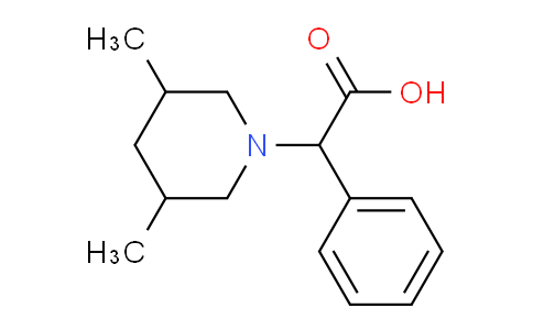 CAS No. 1105699-34-0, 2-(3,5-Dimethylpiperidin-1-yl)-2-phenylacetic acid