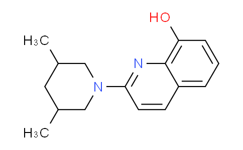CAS No. 1225871-12-4, 2-(3,5-Dimethylpiperidin-1-yl)quinolin-8-ol