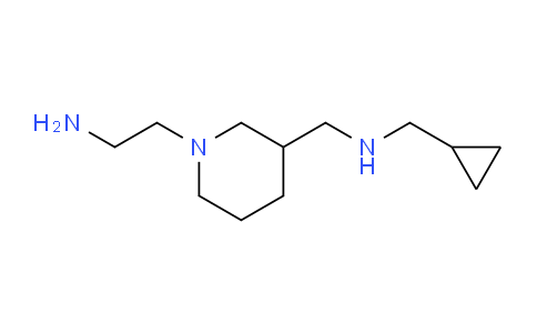 CAS No. 1353953-86-2, 2-(3-(((Cyclopropylmethyl)amino)methyl)piperidin-1-yl)ethanamine