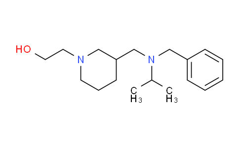 CAS No. 1353972-42-5, 2-(3-((Benzyl(isopropyl)amino)methyl)piperidin-1-yl)ethanol