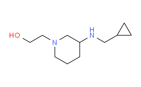 CAS No. 1353980-94-5, 2-(3-((Cyclopropylmethyl)amino)piperidin-1-yl)ethanol