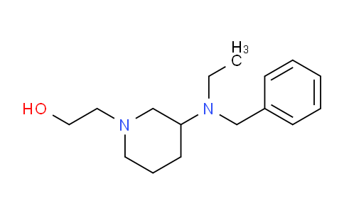 CAS No. 1353944-61-2, 2-(3-(Benzyl(ethyl)amino)piperidin-1-yl)ethanol