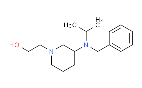 CAS No. 1353963-03-7, 2-(3-(Benzyl(isopropyl)amino)piperidin-1-yl)ethanol