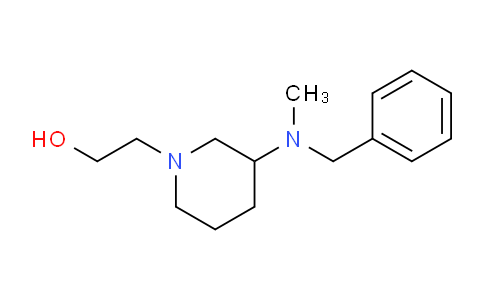 CAS No. 1353954-44-5, 2-(3-(Benzyl(methyl)amino)piperidin-1-yl)ethanol