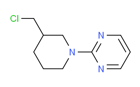 CAS No. 1185320-02-8, 2-(3-(chloromethyl)piperidin-1-yl)pyrimidine