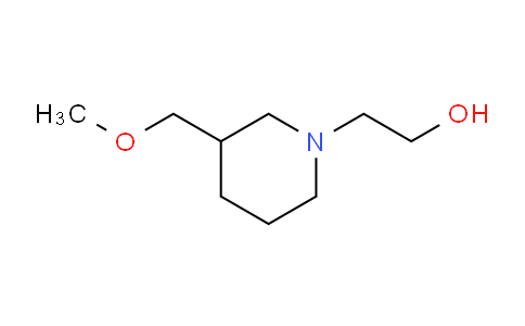 CAS No. 1353953-60-2, 2-(3-(Methoxymethyl)piperidin-1-yl)ethanol