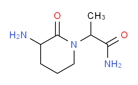 CAS No. 1536454-62-2, 2-(3-Amino-2-oxopiperidin-1-yl)propanamide