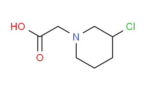 CAS No. 1353986-41-0, 2-(3-Chloropiperidin-1-yl)acetic acid