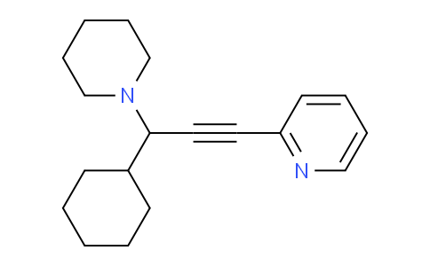 CAS No. 1224508-39-7, 2-(3-Cyclohexyl-3-(piperidin-1-yl)prop-1-yn-1-yl)pyridine