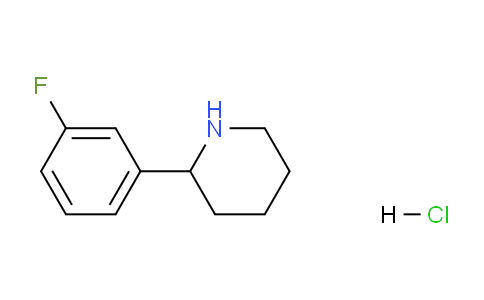 1187173-24-5 | 2-(3-Fluorophenyl)piperidine hydrochloride