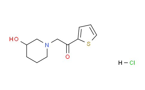 CAS No. 1417793-20-4, 2-(3-Hydroxypiperidin-1-yl)-1-(thiophen-2-yl)ethanone hydrochloride