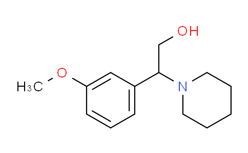 CAS No. 1226093-02-2, 2-(3-Methoxyphenyl)-2-(piperidin-1-yl)ethanol
