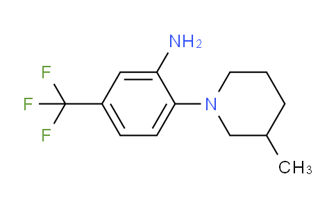 CAS No. 926208-73-3, 2-(3-Methylpiperidin-1-yl)-5-(trifluoromethyl)aniline