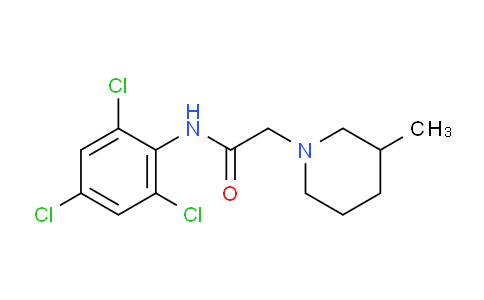 CAS No. 332162-66-0, 2-(3-Methylpiperidin-1-yl)-N-(2,4,6-trichlorophenyl)acetamide