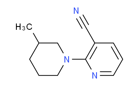 CAS No. 945347-46-6, 2-(3-Methylpiperidin-1-yl)nicotinonitrile