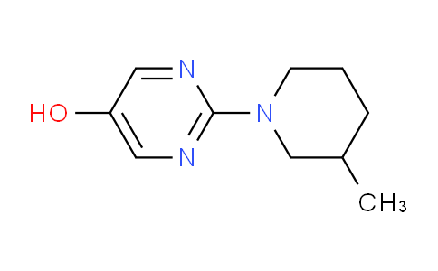 CAS No. 1708250-81-0, 2-(3-Methylpiperidin-1-yl)pyrimidin-5-ol
