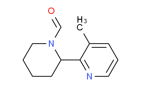 CAS No. 1352532-11-6, 2-(3-Methylpyridin-2-yl)piperidine-1-carbaldehyde
